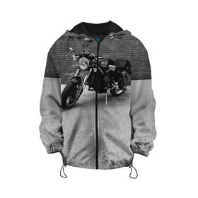 Детская куртка 3D с принтом Ducati 1 в Курске, 100% полиэстер | застежка — молния, подол и капюшон оформлены резинкой с фиксаторами, по бокам — два кармана без застежек, один потайной карман на груди, плотность верхнего слоя — 90 г/м2; плотность флисового подклада — 260 г/м2 | ducati | moto | дукати | мото | мотоцикл | мотоциклы