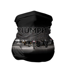 Бандана-труба 3D с принтом Triumph 5 в Курске, 100% полиэстер, ткань с особыми свойствами — Activecool | плотность 150‒180 г/м2; хорошо тянется, но сохраняет форму | moto | triumph | мотоцикл | мотоциклы | триумф