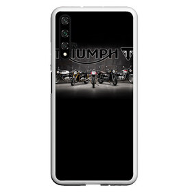 Чехол для Honor 20 с принтом Triumph 5 в Курске, Силикон | Область печати: задняя сторона чехла, без боковых панелей | moto | triumph | мотоцикл | мотоциклы | триумф