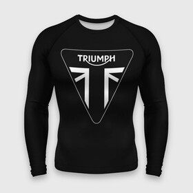 Мужской рашгард 3D с принтом Triumph 4 в Курске,  |  | moto | triumph | мотоцикл | мотоциклы | триумф