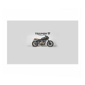 Бумага для упаковки 3D с принтом Triumph 2 в Курске, пластик и полированная сталь | круглая форма, металлическое крепление в виде кольца | moto | triumph | мотоцикл | мотоциклы | триумф