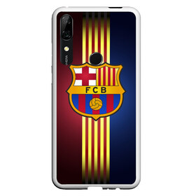 Чехол для Honor P Smart Z с принтом Barcelona FC в Курске, Силикон | Область печати: задняя сторона чехла, без боковых панелей | барса | барселона | испания | клуб | фк | футбол | футбольный