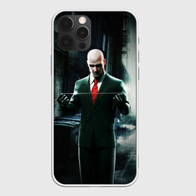 Чехол для iPhone 12 Pro Max с принтом Hitman в Курске, Силикон |  | Тематика изображения на принте: agent | hitman | агент 47 | хитмэн