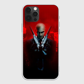 Чехол для iPhone 12 Pro с принтом Hitman в Курске, силикон | область печати: задняя сторона чехла, без боковых панелей | agent | hitman | агент 47 | хитмэн