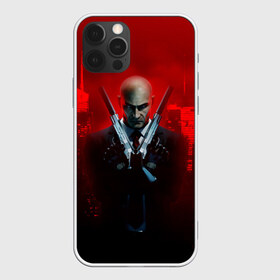 Чехол для iPhone 12 Pro Max с принтом Hitman в Курске, Силикон |  | agent | hitman | агент 47 | хитмэн