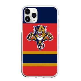 Чехол для iPhone 11 Pro матовый с принтом Florida Panthers в Курске, Силикон |  | Тематика изображения на принте: florida panthers | hockey | nhl | нхл | хоккей