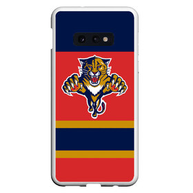 Чехол для Samsung S10E с принтом Florida Panthers в Курске, Силикон | Область печати: задняя сторона чехла, без боковых панелей | Тематика изображения на принте: florida panthers | hockey | nhl | нхл | хоккей