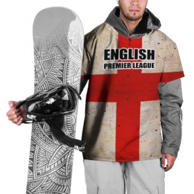 Накидка на куртку 3D с принтом English Premier League в Курске, 100% полиэстер |  | euro | англия | болельщик | премьер лига | футбол | футболист | чемпионат европы