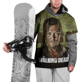 Накидка на куртку 3D с принтом Дэрил Диксон в Курске, 100% полиэстер |  | Тематика изображения на принте: ходячие мертвецы
