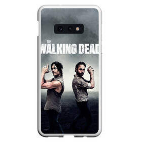 Чехол для Samsung S10E с принтом Walking Dead в Курске, Силикон | Область печати: задняя сторона чехла, без боковых панелей | ходячие мертвецы