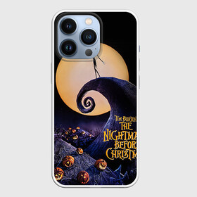 Чехол для iPhone 13 Pro с принтом nightmare before christmas в Курске,  |  | helloween | бертон | бугимен | бугимэн | вампиры | джек скелингтон | доктор филькельштейн | корыто | крыто | кукла | повелитель тыкв | рождество | сhristmas | салли | тим | тим бертон | тыква | хеллоуин | шито