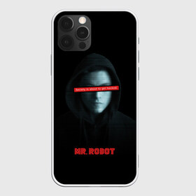 Чехол для iPhone 12 Pro Max с принтом Mr Robot в Курске, Силикон |  | Тематика изображения на принте: fsociety | mr robot | анонимус | мистер робот