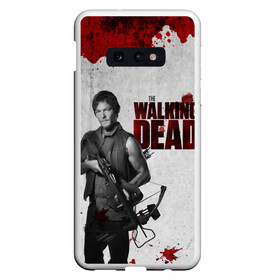 Чехол для Samsung S10E с принтом The Walking Dead в Курске, Силикон | Область печати: задняя сторона чехла, без боковых панелей | the walking dead | америка | апокалипсис | глен | дерил | зомби | карл | кровь | рик | сша | ходячие мертвецы