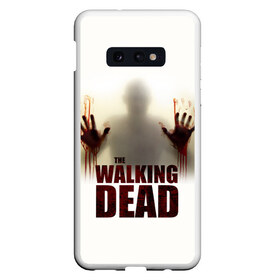 Чехол для Samsung S10E с принтом The Walking Dead в Курске, Силикон | Область печати: задняя сторона чехла, без боковых панелей | the walking dead | америка | апокалипсис | глен | дерил | зомби | карл | кровь | рик | сша | ходячие мертвецы