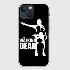 Чехол для iPhone 13 mini с принтом The Walking Dead в Курске,  |  | the walking dead | америка | апокалипсис | глен | дерил | зомби | карл | кровь | рик | сша | ходячие мертвецы