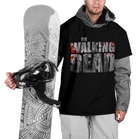 Накидка на куртку 3D с принтом The Walking Dead в Курске, 100% полиэстер |  | the walking dead | америка | апокалипсис | глен | дерил | зомби | карл | кровь | рик | сша | ходячие мертвецы