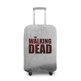 Чехол для чемодана 3D с принтом The Walking Dead в Курске, 86% полиэфир, 14% спандекс | двустороннее нанесение принта, прорези для ручек и колес | the walking dead | америка | апокалипсис | глен | дерил | зомби | карл | кровь | рик | сша | ходячие мертвецы