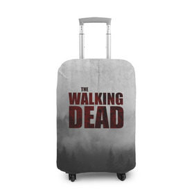 Чехол для чемодана 3D с принтом The Walking Dead в Курске, 86% полиэфир, 14% спандекс | двустороннее нанесение принта, прорези для ручек и колес | the walking dead | америка | апокалипсис | глен | дерил | зомби | карл | кровь | рик | сша | ходячие мертвецы