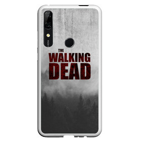 Чехол для Honor P Smart Z с принтом The Walking Dead в Курске, Силикон | Область печати: задняя сторона чехла, без боковых панелей | Тематика изображения на принте: the walking dead | америка | апокалипсис | глен | дерил | зомби | карл | кровь | рик | сша | ходячие мертвецы