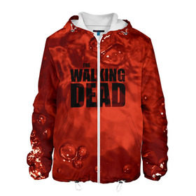 Мужская куртка 3D с принтом The Walking Dead в Курске, ткань верха — 100% полиэстер, подклад — флис | прямой крой, подол и капюшон оформлены резинкой с фиксаторами, два кармана без застежек по бокам, один большой потайной карман на груди. Карман на груди застегивается на липучку | Тематика изображения на принте: the walking dead | америка | апокалипсис | глен | дерил | зомби | карл | кровь | рик | сша | ходячие мертвецы