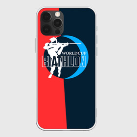 Чехол для iPhone 12 Pro с принтом Biathlon worldcup в Курске, силикон | область печати: задняя сторона чехла, без боковых панелей | biathlon | биатлон | гонка | зимний спорт | кубок мира | олимпиада | спорт | спринт | чемпионат | чемпионат мира | эстафета