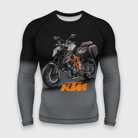 Мужской рашгард 3D с принтом KTM 4 в Курске,  |  | ktm | moto | катээм | ктм | мото | мотоцикл | мотоциклы