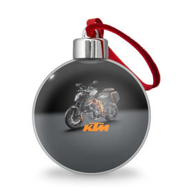 Ёлочный шар с принтом KTM 4 в Курске, Пластик | Диаметр: 77 мм | ktm | moto | катээм | ктм | мото | мотоцикл | мотоциклы