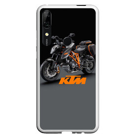 Чехол для Honor P Smart Z с принтом KTM 4 в Курске, Силикон | Область печати: задняя сторона чехла, без боковых панелей | ktm | moto | катээм | ктм | мото | мотоцикл | мотоциклы