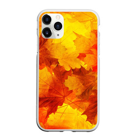 Чехол для iPhone 11 Pro матовый с принтом Осень в Курске, Силикон |  | Тематика изображения на принте: autumn | bright | color | forest | leaves | maple | paint | trees | деревья | клен | краски | лес | листья | осень | цвета | яркие