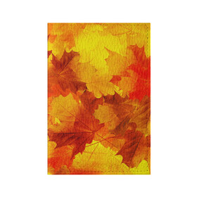 Обложка для паспорта матовая кожа с принтом Осень в Курске, натуральная матовая кожа | размер 19,3 х 13,7 см; прозрачные пластиковые крепления | autumn | bright | color | forest | leaves | maple | paint | trees | деревья | клен | краски | лес | листья | осень | цвета | яркие