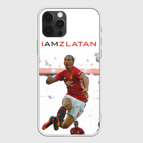 Чехол для iPhone 12 Pro с принтом IAmZlatan в Курске, силикон | область печати: задняя сторона чехла, без боковых панелей | am | i | zlatan | златан | ибрагимович