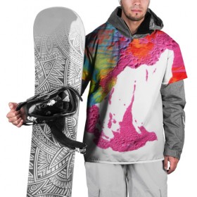 Накидка на куртку 3D с принтом Абстракционизм 3 в Курске, 100% полиэстер |  | Тематика изображения на принте: абстракция | узор | цвет | яркий