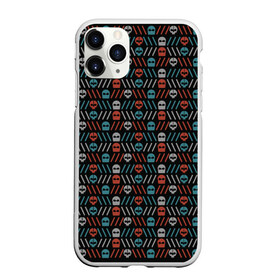 Чехол для iPhone 11 Pro матовый с принтом TwentyONE PILOTS pattern в Курске, Силикон |  | 21 | blurryface | music | twenty one pilots