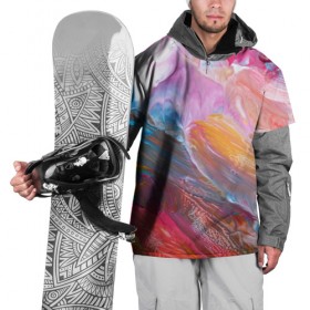 Накидка на куртку 3D с принтом Абстракционизм 5 в Курске, 100% полиэстер |  | Тематика изображения на принте: краски | мазки | разноцветный