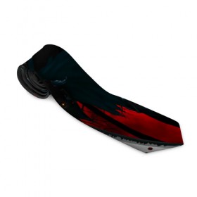 Галстук 3D с принтом Red в Курске, 100% полиэстер | Длина 148 см; Плотность 150-180 г/м2 | Тематика изображения на принте: fairy tail | хвост феи