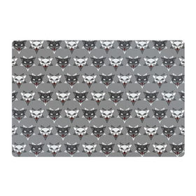 Магнитный плакат 3Х2 с принтом Злые котики в Курске, Полимерный материал с магнитным слоем | 6 деталей размером 9*9 см | Тематика изображения на принте: дьявол | звезда | кот | котик | кошка | милота | пентаграмма | серый | юмор