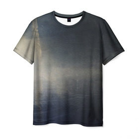 Мужская футболка 3D с принтом Грандж в Курске, 100% полиэфир | прямой крой, круглый вырез горловины, длина до линии бедер | грандж