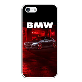 Чехол для iPhone 5/5S матовый с принтом BMW в Курске, Силикон | Область печати: задняя сторона чехла, без боковых панелей | bmw | авто | автомобиль | бмв | бумер | водитель | гараж | машина | тачка