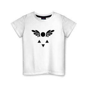 Детская футболка хлопок с принтом Руна Дельта в Курске, 100% хлопок | круглый вырез горловины, полуприлегающий силуэт, длина до линии бедер | undertale | руна дельта