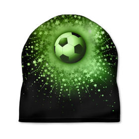 Шапка 3D с принтом Футбольный мяч 4 в Курске, 100% полиэстер | универсальный размер, печать по всей поверхности изделия | игра | кубок | мяч | спорт | футбол