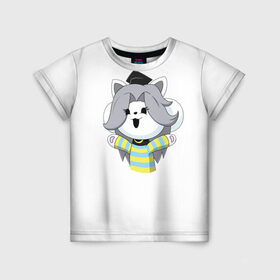 Детская футболка 3D с принтом Undertale в Курске, 100% гипоаллергенный полиэфир | прямой крой, круглый вырез горловины, длина до линии бедер, чуть спущенное плечо, ткань немного тянется | undertale | темми | тэмми