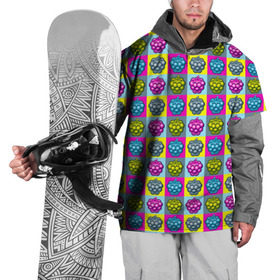 Накидка на куртку 3D с принтом POP ART в Курске, 100% полиэстер |  | Тематика изображения на принте: popart | малина | поп арт | ягоды