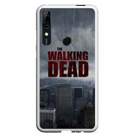 Чехол для Honor P Smart Z с принтом The Walking Dead в Курске, Силикон | Область печати: задняя сторона чехла, без боковых панелей | the walking dead | америка | апокалипсис | глен | дерил | зомби | карл | кровь | рик | сша | ходячие мертвецы