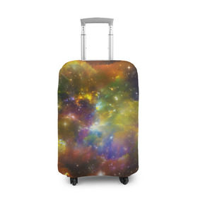 Чехол для чемодана 3D с принтом Звёздный мир в Курске, 86% полиэфир, 14% спандекс | двустороннее нанесение принта, прорези для ручек и колес | вселенная | галактика | звёзды | космическое пространство | космос | созвездие
