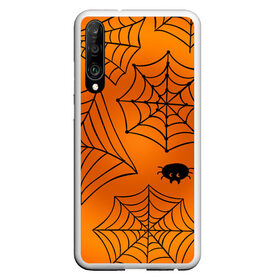 Чехол для Honor P30 с принтом Halloween в Курске, Силикон | Область печати: задняя сторона чехла, без боковых панелей | Тематика изображения на принте: cat | dark | halloween | вамп | вампир | ведьма | готика | кот | кошка | магия | ночь | тыква | хэллоуин