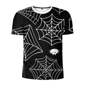 Мужская футболка 3D спортивная с принтом Halloween в Курске, 100% полиэстер с улучшенными характеристиками | приталенный силуэт, круглая горловина, широкие плечи, сужается к линии бедра | cat | dark | halloween | вамп | вампир | ведьма | готика | кот | кошка | магия | ночь | тыква | хэллоуин