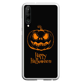 Чехол для Honor P30 с принтом Halloween в Курске, Силикон | Область печати: задняя сторона чехла, без боковых панелей | Тематика изображения на принте: cat | dark | halloween | вамп | вампир | ведьма | готика | кот | кошка | магия | ночь | тыква | хэллоуин