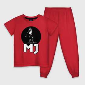 Детская пижама хлопок с принтом Майкл Джексон в Курске, 100% хлопок |  брюки и футболка прямого кроя, без карманов, на брюках мягкая резинка на поясе и по низу штанин
 | michael jackson | mj | король | майкл джексон | поп музыка