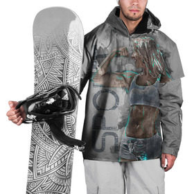Накидка на куртку 3D с принтом Фитоняшка в Курске, 100% полиэстер |  | fitness