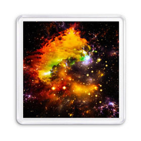 Магнит 55*55 с принтом Восхитительный космос в Курске, Пластик | Размер: 65*65 мм; Размер печати: 55*55 мм | Тематика изображения на принте: вселенная | галактика | звёзды | космическое пространство | космос | созвездие